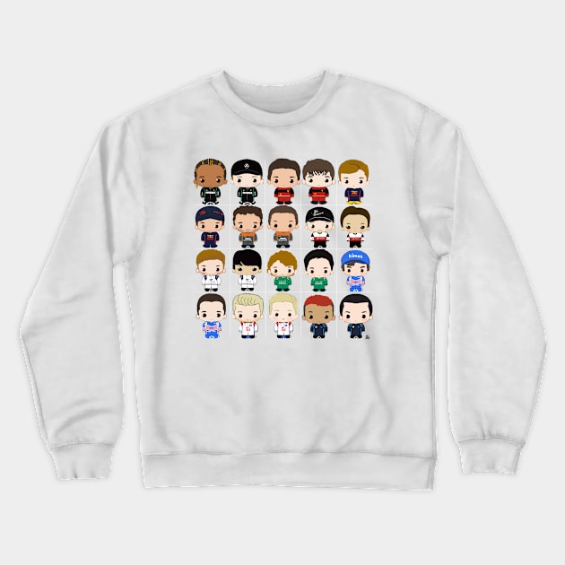 F1 class 2022 super cute version l Crewneck Sweatshirt by cutedrivers